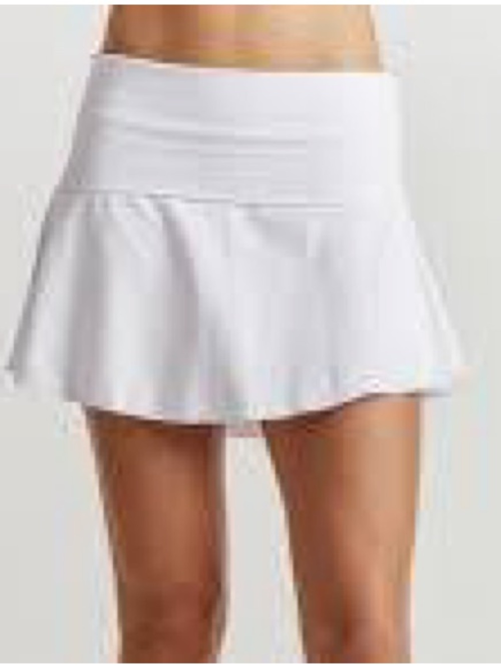 shosho White Circle Skater Skirt 1083